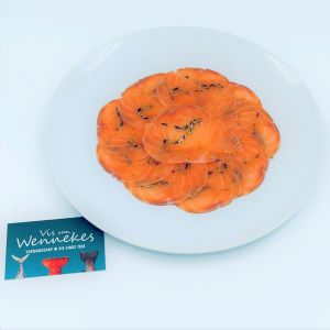Zalm Carpaccio 80 gram portie